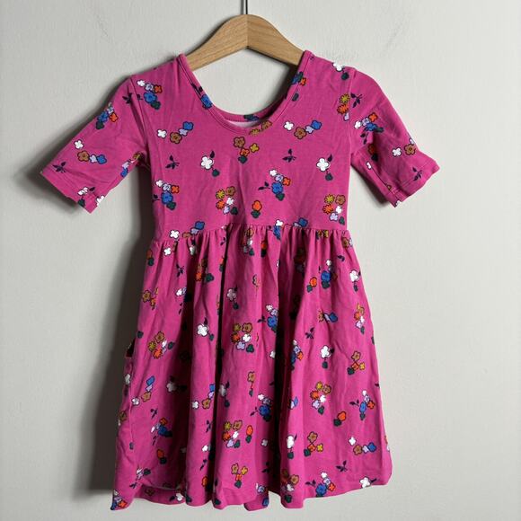 Hanna Andersson Floral Pocket Dress - Picture 4 of 5